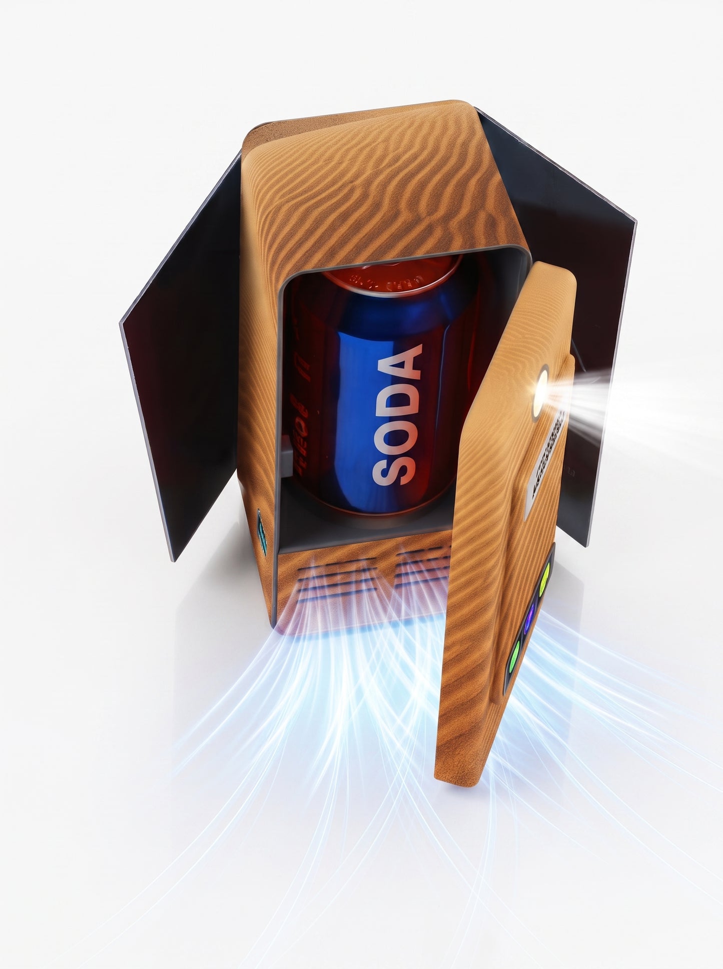 SOLAR-POWERED HIKER MINI FRIDGE & WARMER (Now Join Wait List On Kickstarter Get 40% OFF Only $99)